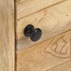 vidaXL Nattbord 40x30x50 cm heltre mango