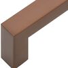 vidaXL Skaphåndtak 10 stk bronse 160 mm rustfritt stål