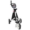 vidaXL Golf Trolley Svart og Hvit 100 x 69 x 114 cm Aluminium