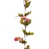 vidaXL Blomsterkranser 6 stk rose 215 cm