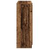 vidaXL Skjenk med skuffer gammelt tre 100,5x35x98,5 cm konstruert tre