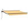 vidaXL Elektrisk Utrekkbar Markise sand 5 x 3 m