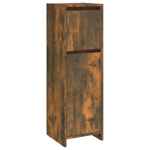 vidaXL Baderomsskap r&oslash;kt eik 30x30x95 cm konstruert tre