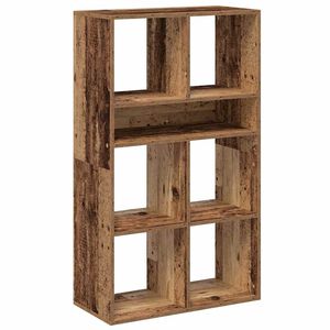 vidaXL Bokhylle gammelt tre 66x31x112 cm konstruert tre