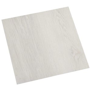 vidaXL Gulvplanker Lys beige 5,11 m&sup2; 55 stk. PVC