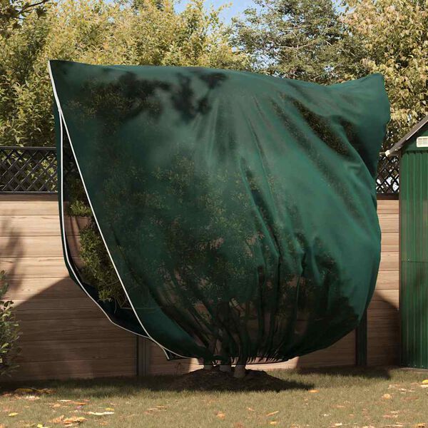 vidaXL Frostbeskyttelse Plantefleece Dekker 3 pcs gr&oslash;nn 2,5 x 3,14 m