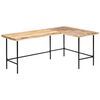 vidaXL Skrivebord 180x120x76 cm heltre mango