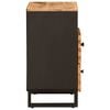 vidaXL Sengekabinett med skuff Brun 50 x 33 x 62 cm Massiv mango tre