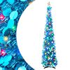 vidaXL Pop-up LED-juletre med stjerne i toppen 180 cm 100 LED-lys PET