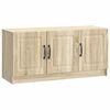 vidaXL TV-skap Sonoma eik 99 x 34,5 x 47 cm Konstruert tre