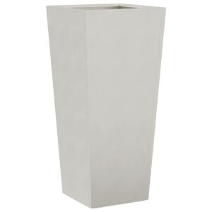 vidaXL Plantekasse 35x35x75 cm rustfritt st&aring;l