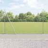 vidaXL Gjerdep&aring;le s&oslash;lv 50 x 1,5 m (25 x 25 mm mesh) St&aring;l