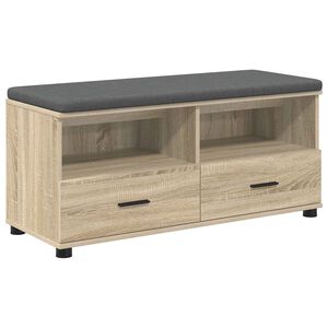 vidaXL Gangbenk Sonoma eik 100 x 38 x 46 cm
