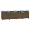 vidaXL hevet bed 160x40x38 cm polypropylen