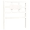vidaXL Sengeramme uten madrass hvit 90x200 cm heltre furu