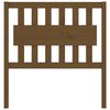 vidaXL Sengegavl honningbrun 95,5x4x100 cm heltre furu
