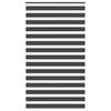 vidaXL Sebragardin svart 130x230 cm stoff bredde 125,9 cm polyester