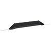 vidaXL Nettingtunnel svart 300x50x48,5 cm st&aring;l og polyetylen