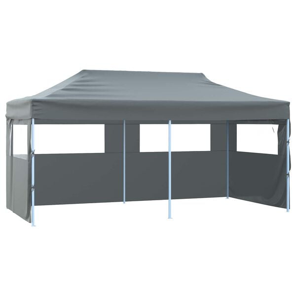 vidaXL Partytelt Antrasitt 291 x 580 x 315 cm Oxford Stoff