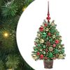 vidaXL Kunstig juletre med 150 LED med stativ gr&oslash;nn 75 cm PE og PVC