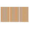 vidaXL Erstatningsduk for markise flerfarget stripe 6x3 m