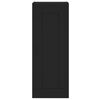 vidaXL Veggmontert skap svart 34,5x34x90 cm konstruert tre