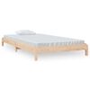 vidaXL Stableseng 100x200 cm heltre furu