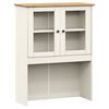 vidaXL Highboard VIGO hvit 80x40x176 cm heltre furu