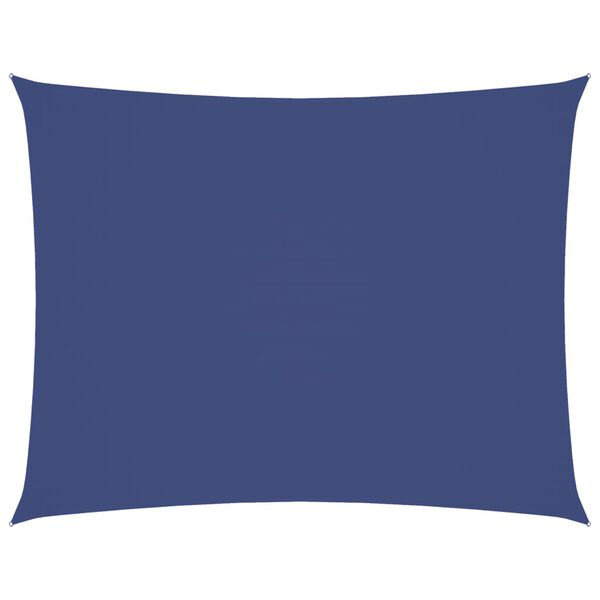 vidaXL Solseil oxfordstoff rektangul&aelig;r 2,5x4 m bl&aring;