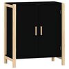 vidaXL Skjenk svart 62x38x70 cm konstruert tre