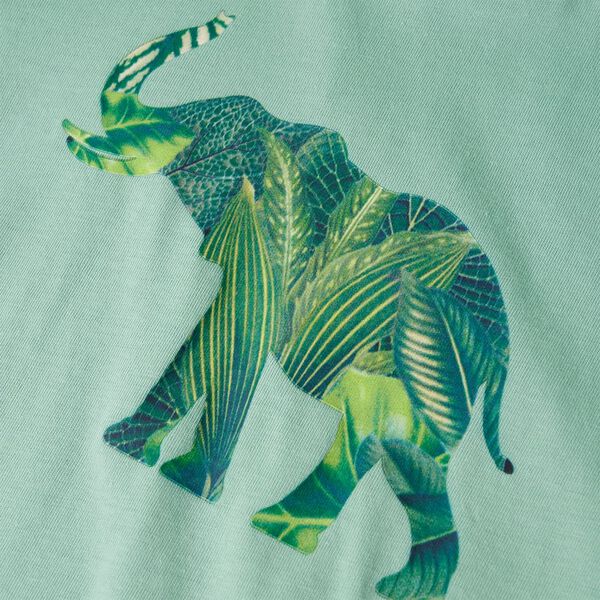 T-skjorte for barn lysekaki 104