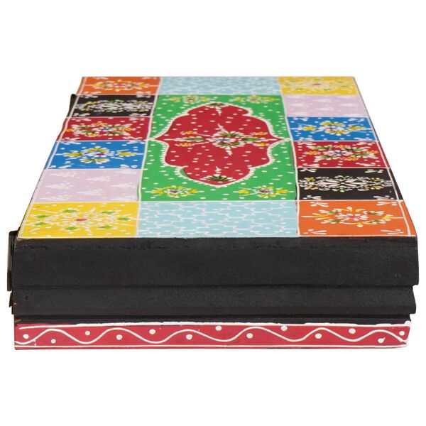 vidaXL Vegghyller Flerfarget 60 x 20 x 6 cm Massiv mango tre