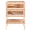 vidaXL Hamsterbur 55x40x80 cm heltre gran