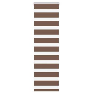 vidaXL Sebragardin brun 40x150 cm stoff bredde 35,9 cm polyester