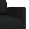 vidaXL Sofa seng Svart 74 x 77 x 81 cm stoff