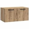 vidaXL Vegghengt TV skap 59,5 x 31 x 30 cm Artisan eik Konstruert tre