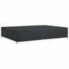 vidaXL M&oslash;belbeskyttelse Ensfarget Svart 350 x 260 x 90 cm 210D