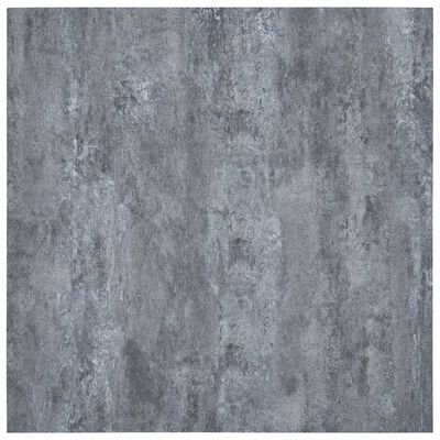 vidaXL Selvklebende gulvplanker 5,11 m² PVC grå marmor
