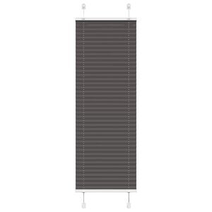 vidaXL pliss&eacute;gardin sort 40x100 cm Stoff Bredde 39,4 cm Polyester