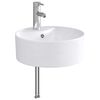 vidaXL Vaskeservant for bad Krom 40,5 x 40,5 x 15 cm Metall