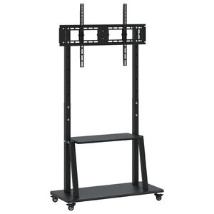vidaXL TV-stativ med hjul 32-90 tommers skjerm VESA 800x600 mm 100 kg