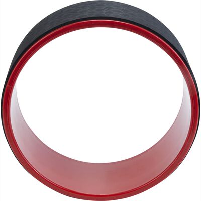 Pure2Improve Yogahjul 30 cm svart og rød