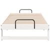 vidaXL Sengestamme Hvit 90 x 190 cm Massiv furu
