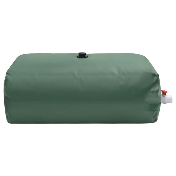 vidaXL Vanntank med kran sammenleggbar 1000 L PVC