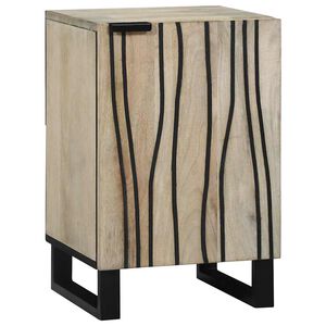vidaXL Baderomsvaskeskap Hvit 38 x 33,5 x 58 cm Konstruert tre