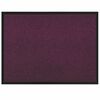 vidaXL Dørmatte Bordeaux 60 x 40 x 1.2 cm Teddy-stoff