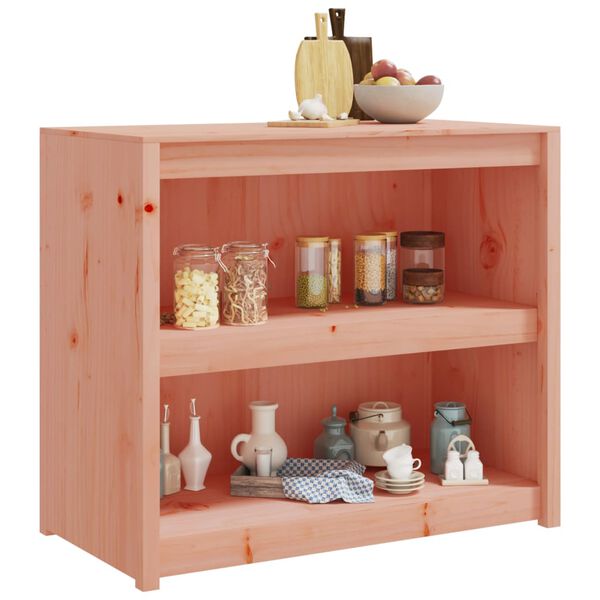 vidaXL Utekj&oslash;kkenskap 106x55x92 cm heltre douglasgran