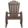 vidaXL Adirondack hagestoler 2 stk heltre gran