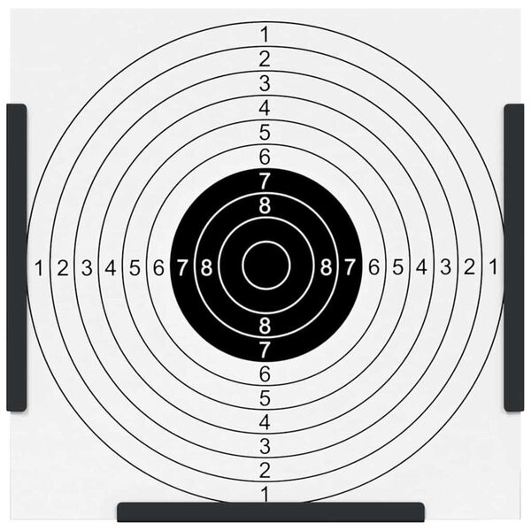 vidaXL Kulefanger Svart 17 x 17 cm Stål