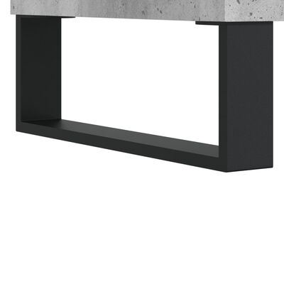 vidaXL TV-benk betonggrå 150x30x50 cm konstruert tre